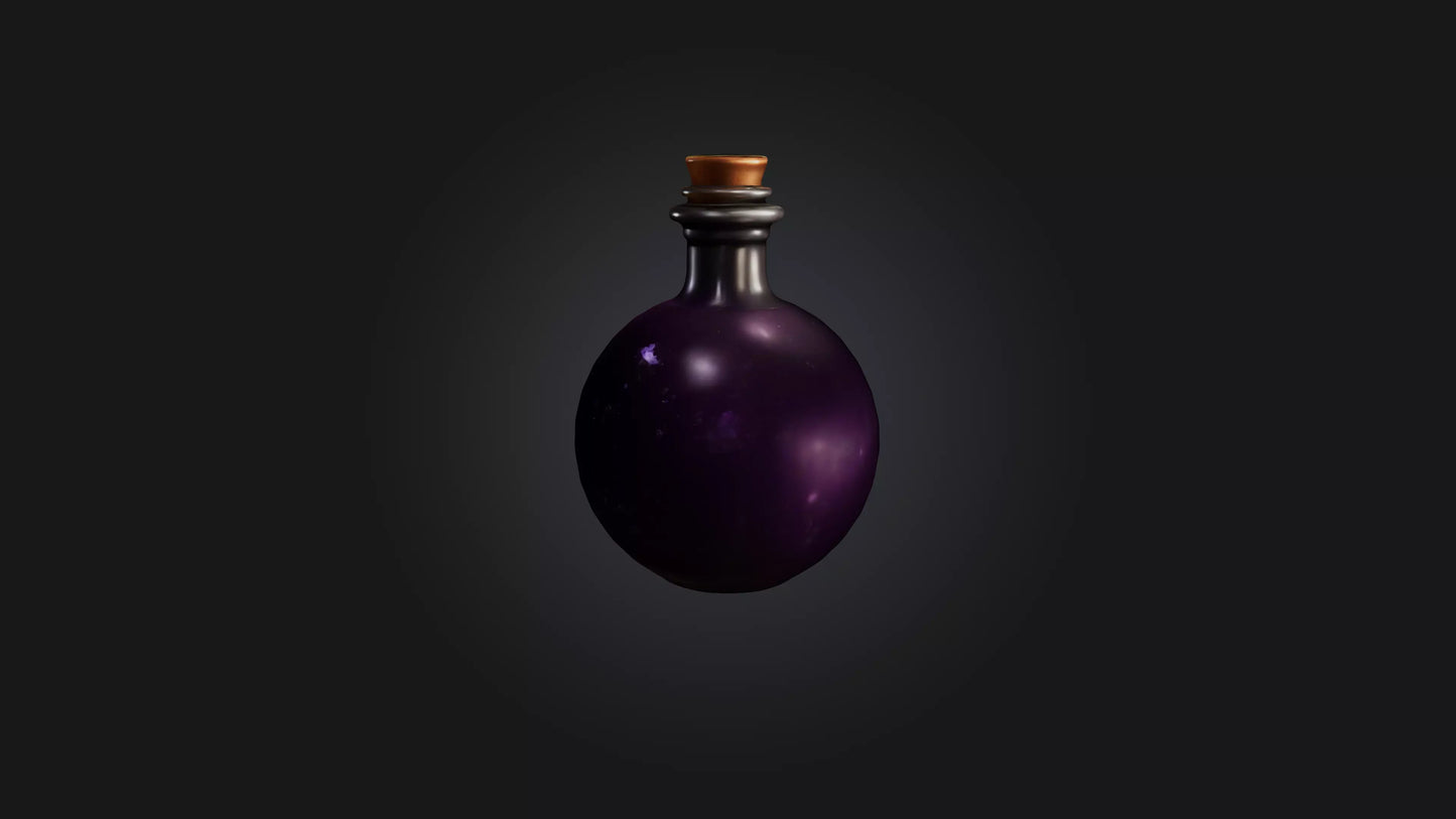 Cartoon Magic Potion 3D model
