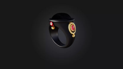 Cartoon Magic Ring 3D model