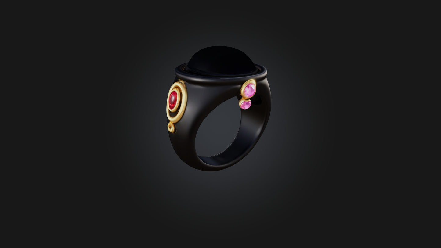 Cartoon Magic Ring 3D model