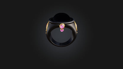 Cartoon Magic Ring 3D model