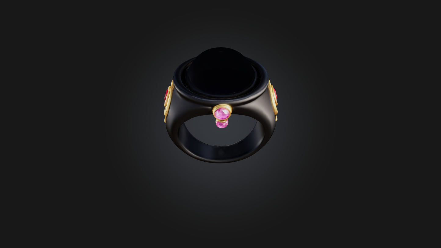 Cartoon Magic Ring 3D model