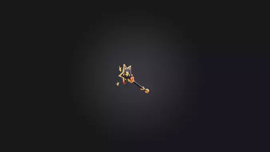 Cartoon Magic Wand 3D model