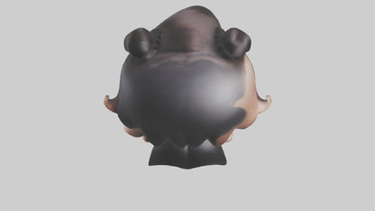 Cartoon Makeup Artist model 3D model