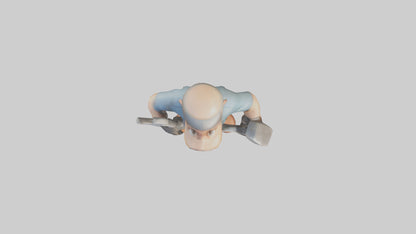 Cartoon Mechanic model 3D model
