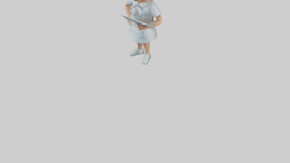 Cartoon Nurse model 3D model