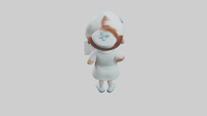 Cartoon Nurse model 3D model