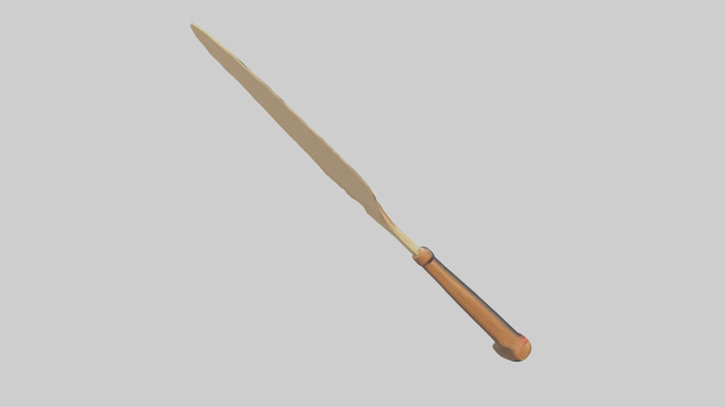 Cartoon Paddle model 3D model