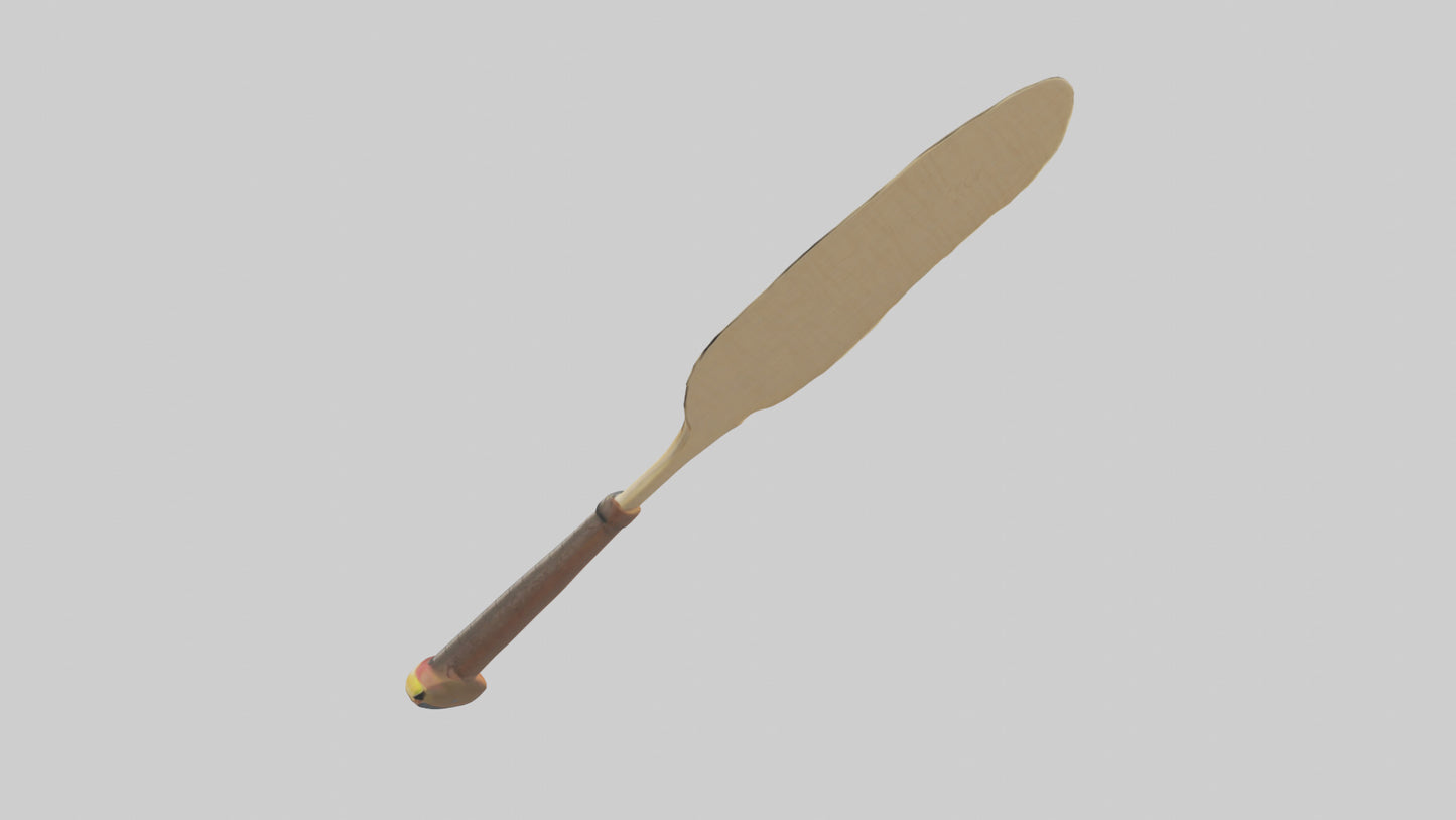 Cartoon Paddle model 3D model