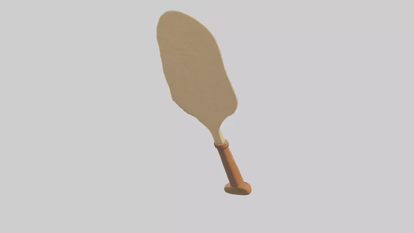 Cartoon Paddle model 3D model