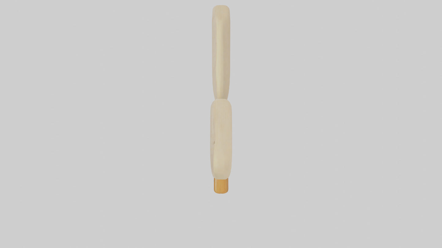 Cartoon Paddles model 3D model