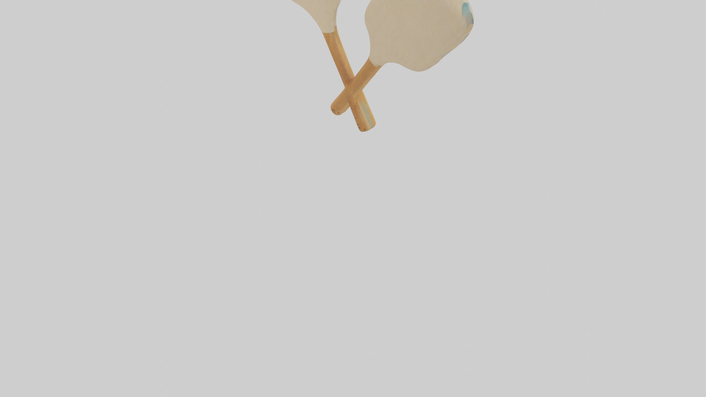 Cartoon Paddles model 3D model