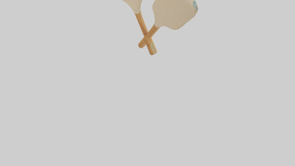 Cartoon Paddles model 3D model