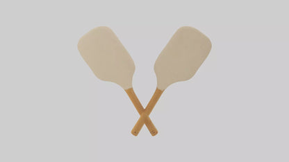 Cartoon Paddles model 3D model