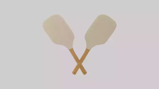 Cartoon Paddles model 3D model