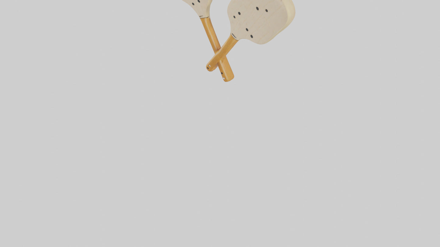 Cartoon Paddles model 3D model