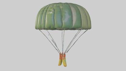 Cartoon Parachute model 3D model