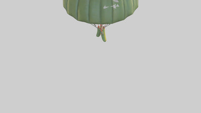 Cartoon Parachute model 3D model