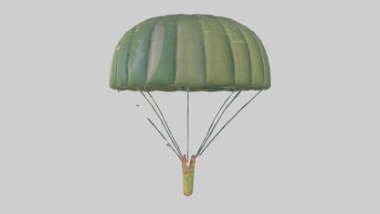 Cartoon Parachute model 3D model