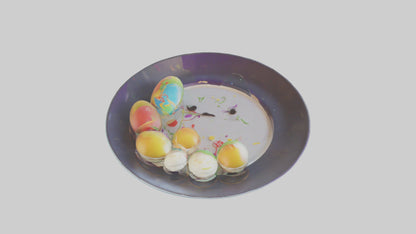 Cartoon Party Plate model 3D model