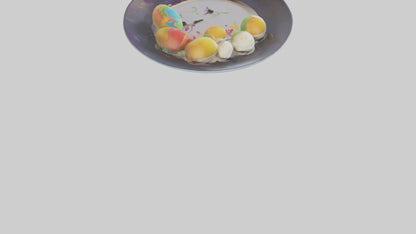 Cartoon Party Plate model 3D model