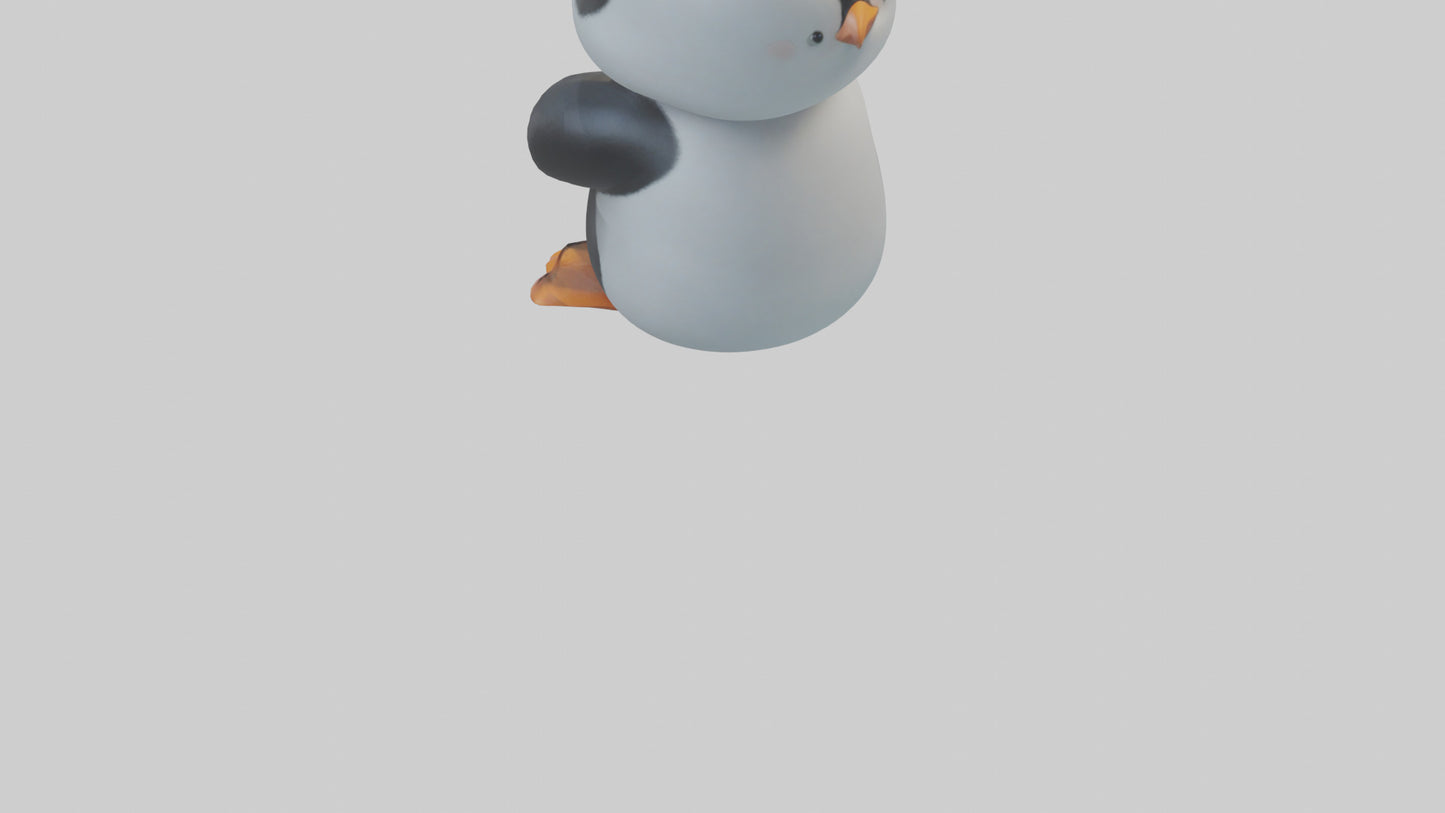 Cartoon Penguin model 3D model