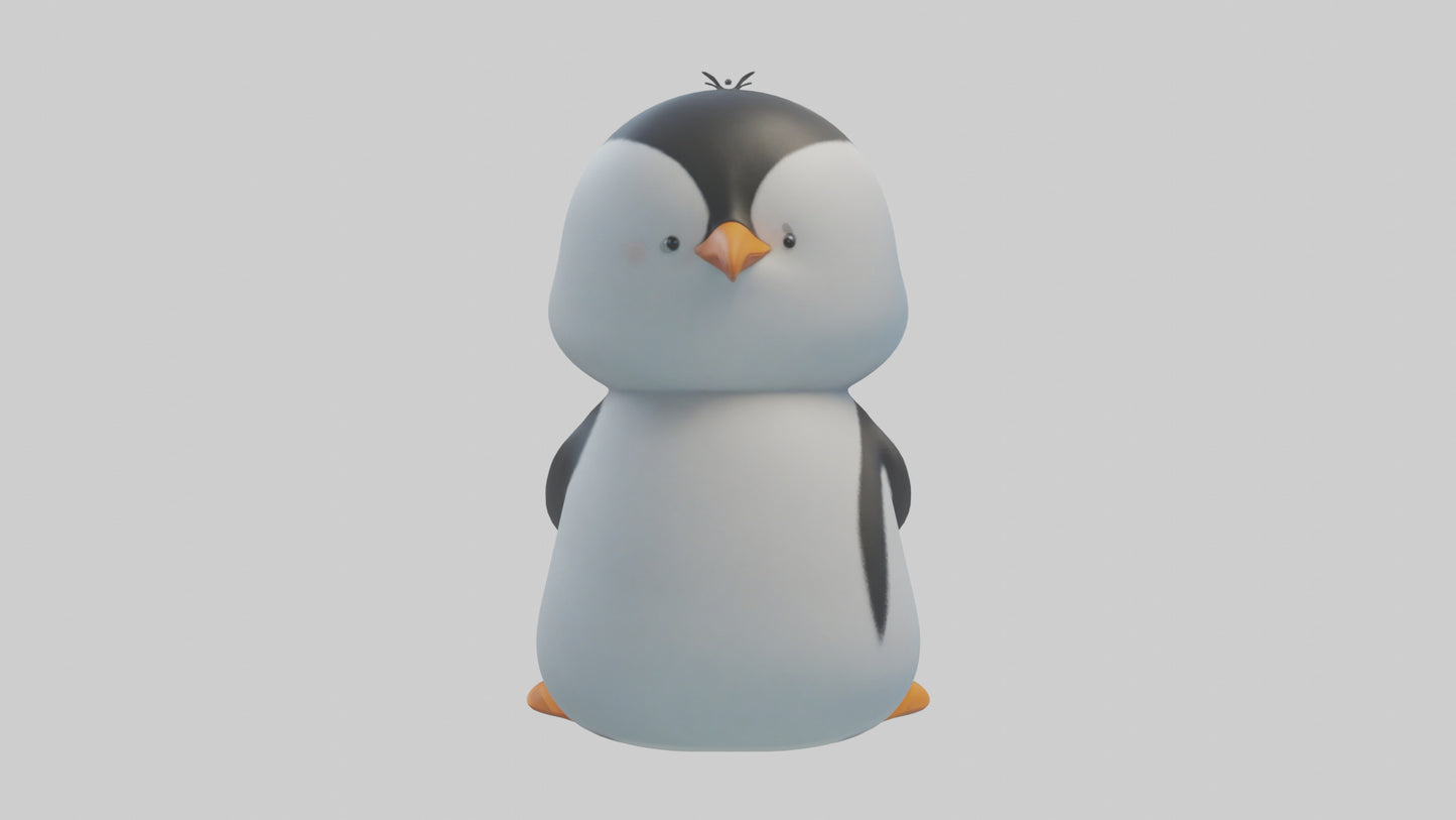Cartoon Penguin model 3D model
