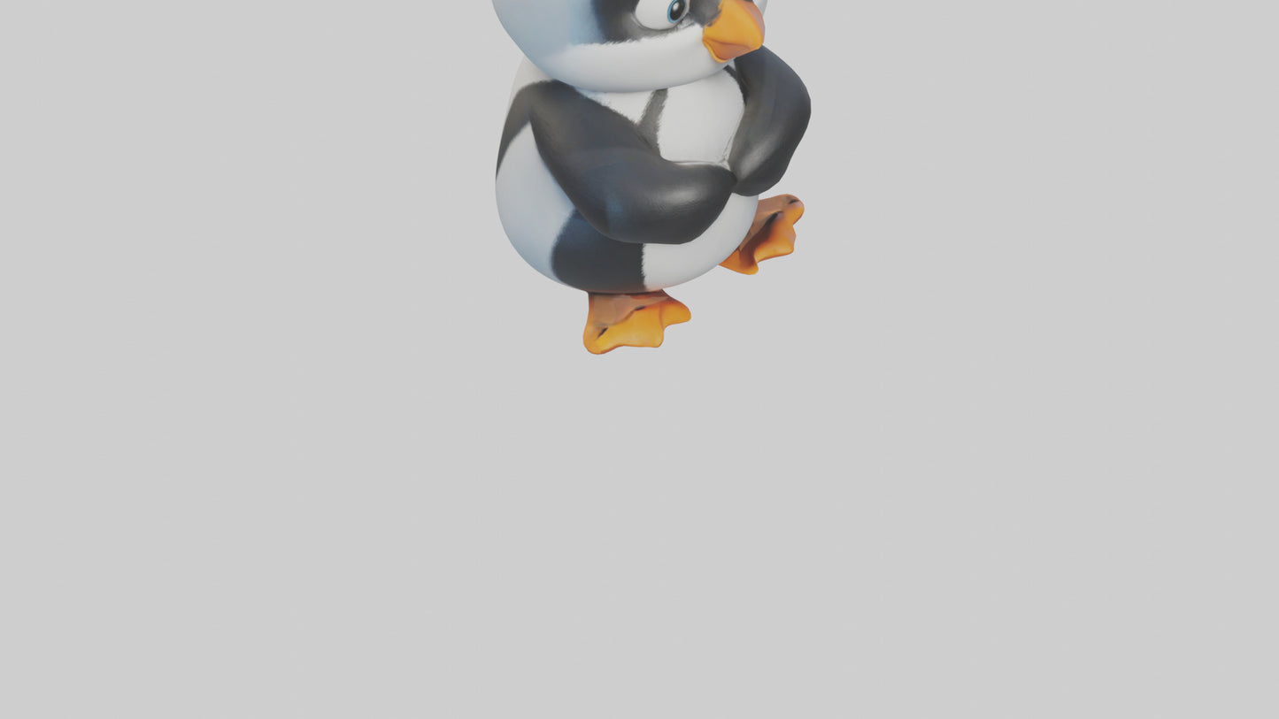 Cartoon Penguin model 3D model