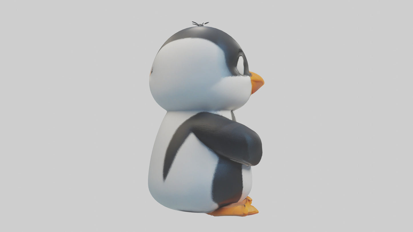 Cartoon Penguin model 3D model