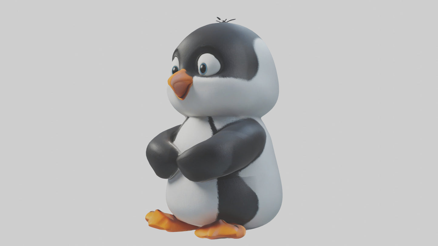 Cartoon Penguin model 3D model