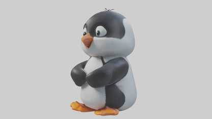 Cartoon Penguin model 3D model