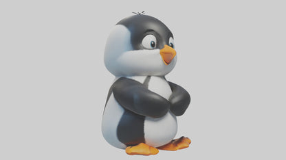 Cartoon Penguin model 3D model
