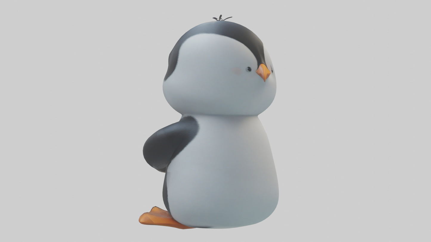 Cartoon Penguin model 3D model