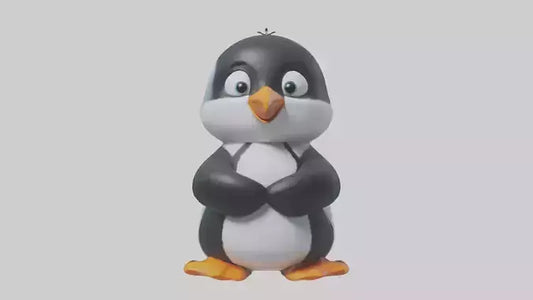 Cartoon Penguin model 3D model