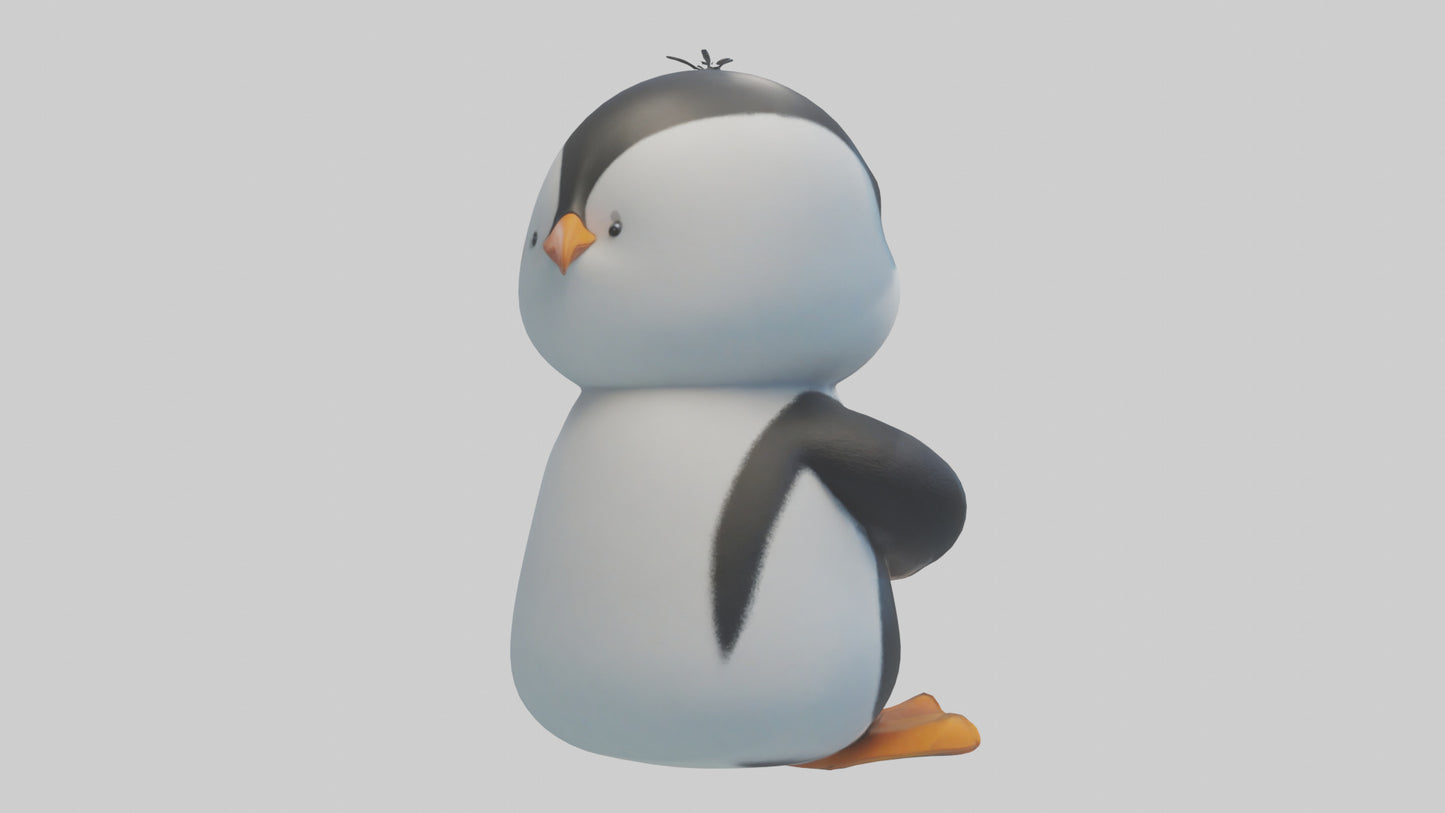 Cartoon Penguin model 3D model