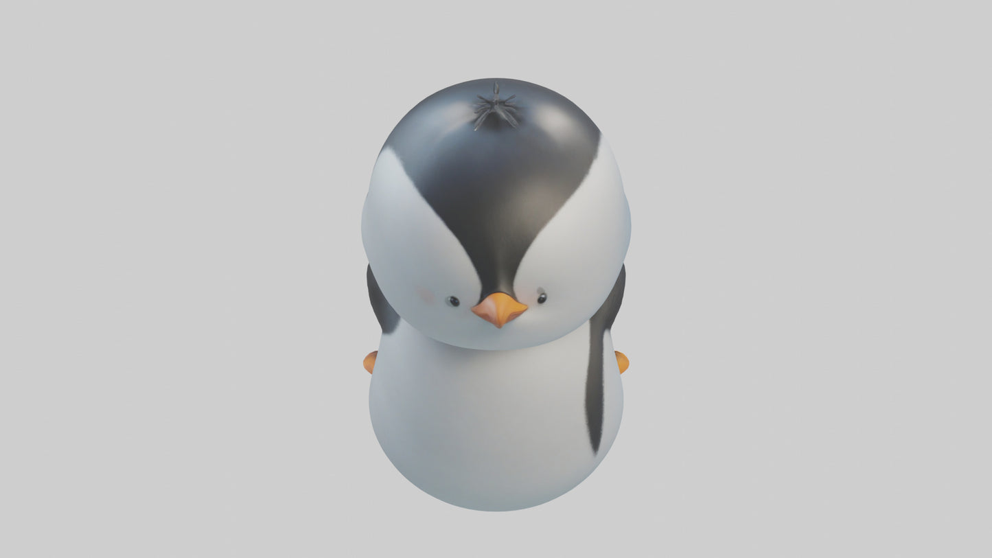 Cartoon Penguin model 3D model