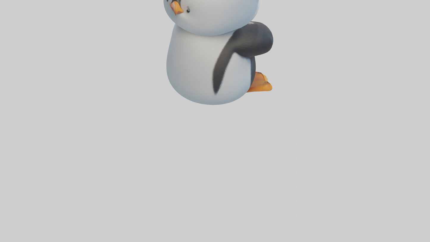 Cartoon Penguin model 3D model