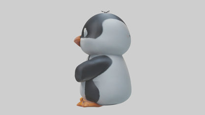 Cartoon Penguin model 3D model