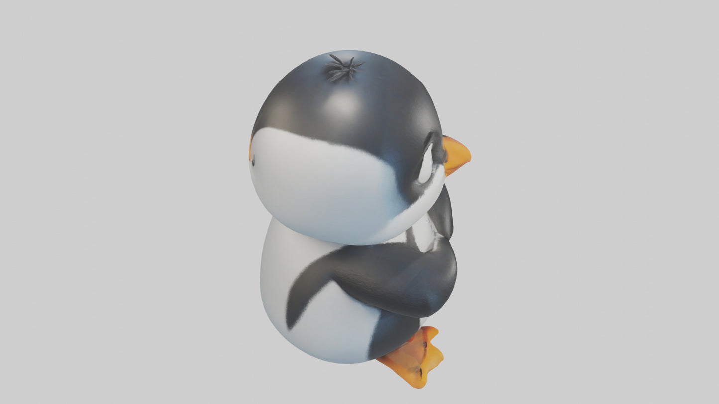 Cartoon Penguin model 3D model