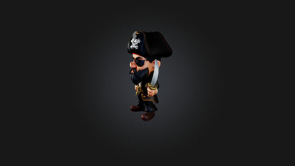 Cartoon Pirates 3D model