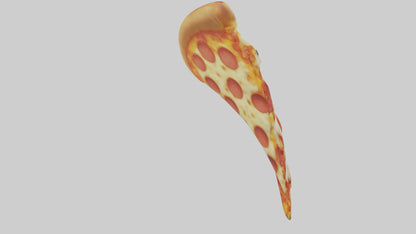 Cartoon Pizza Slice model 3D model