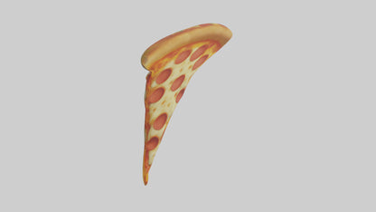 Cartoon Pizza Slice model 3D model