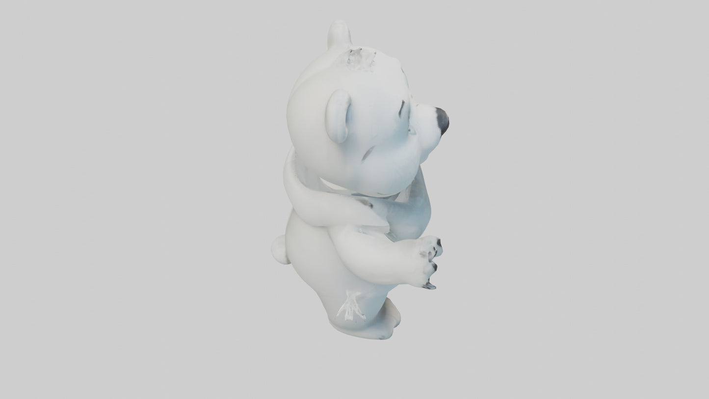 Cartoon Polar Bear model 3D model