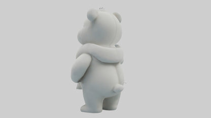 Cartoon Polar Bear model 3D model