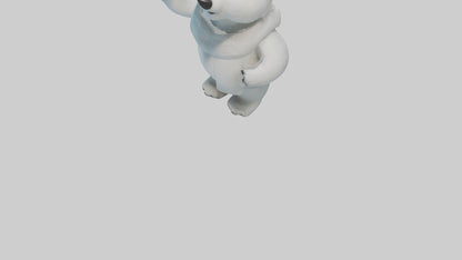 Cartoon Polar Bear model 3D model