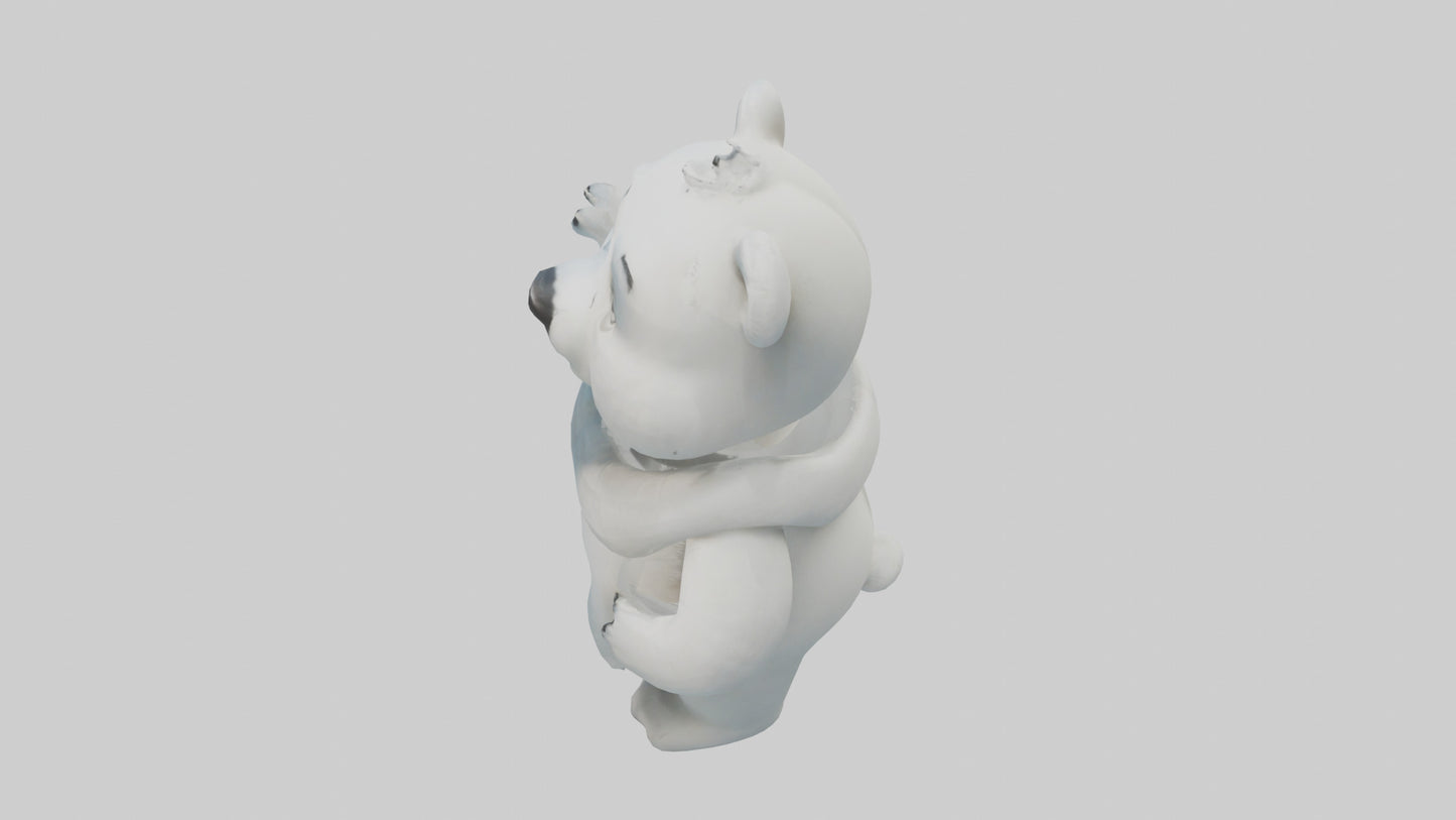 Cartoon Polar Bear model 3D model