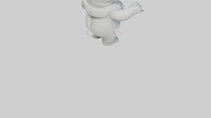 Cartoon Polar Bear model 3D model