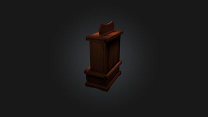 Cartoon Potion Cabinet 3D model