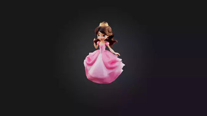 Cartoon Princess 3D model