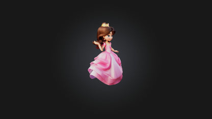 Cartoon Princess 3D model