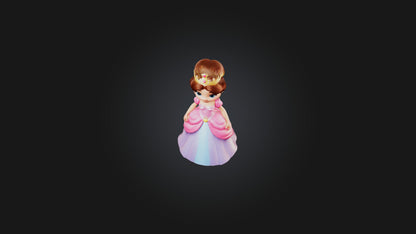 Cartoon Princess 3D model